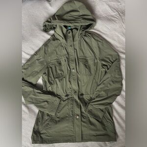 L.L. Bean Forest Green Outdoorsy Utility Fisherman Jacket, size Small